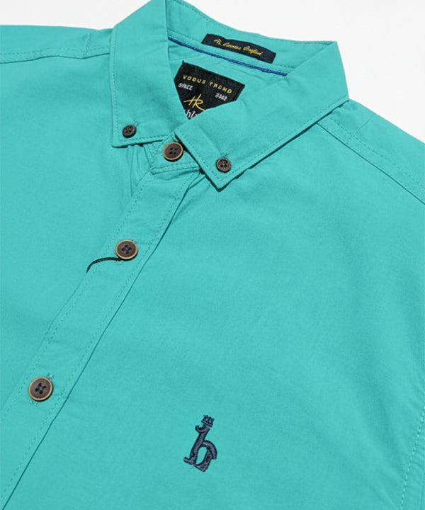 Men's Casual Shirt Half Sleeves - Ferozi Shc-1845 Strech Fabric(ORG)