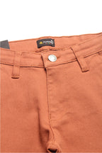 Kids Cotton Chino Pant - Bcp-0034 Rust