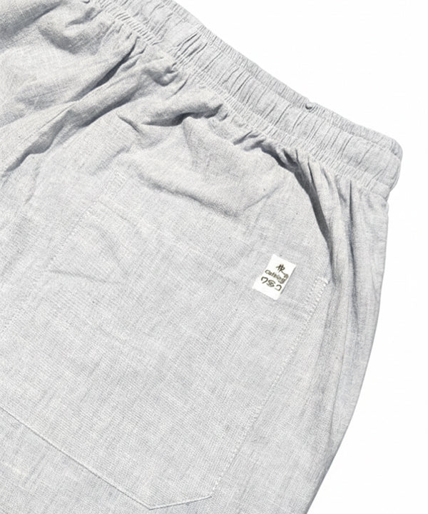 HR Clothing Men's Linen Trousers - Grey LWR-0537