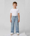 Boys Comfortable Relaxed Fit Baggy Denim- Ice Blue Bjp-0291