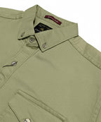 HR Clothing Men's Casual Shirt - Green Shc-1841 Strech Fabric (ORG)