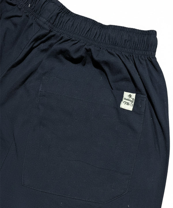 HR Clothing Men's Linen Trousers - D Navy LWR-0537