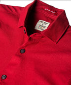 HR clothing Kids Half Sleeves Shirt - Maroon BSH-0110