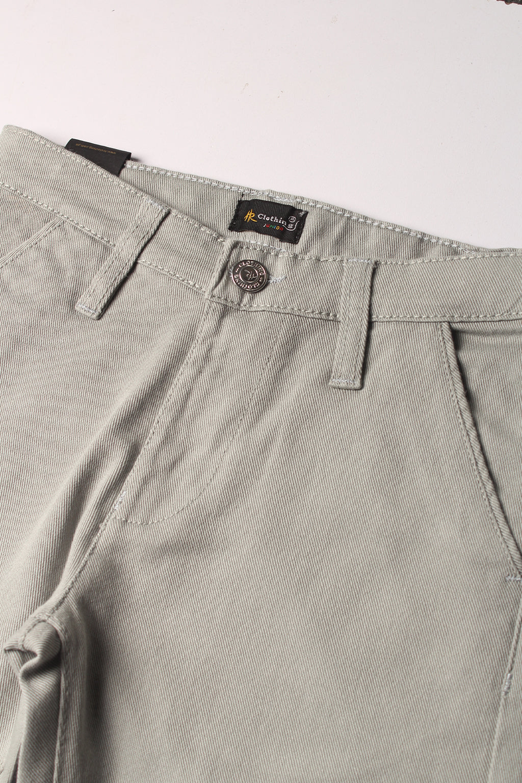 Kids Cotton Chino Pant - Bcp-0036 L Green