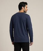 HR Clothing Men’s Navy Full-Sleeves T-Shirt – TSH-5600