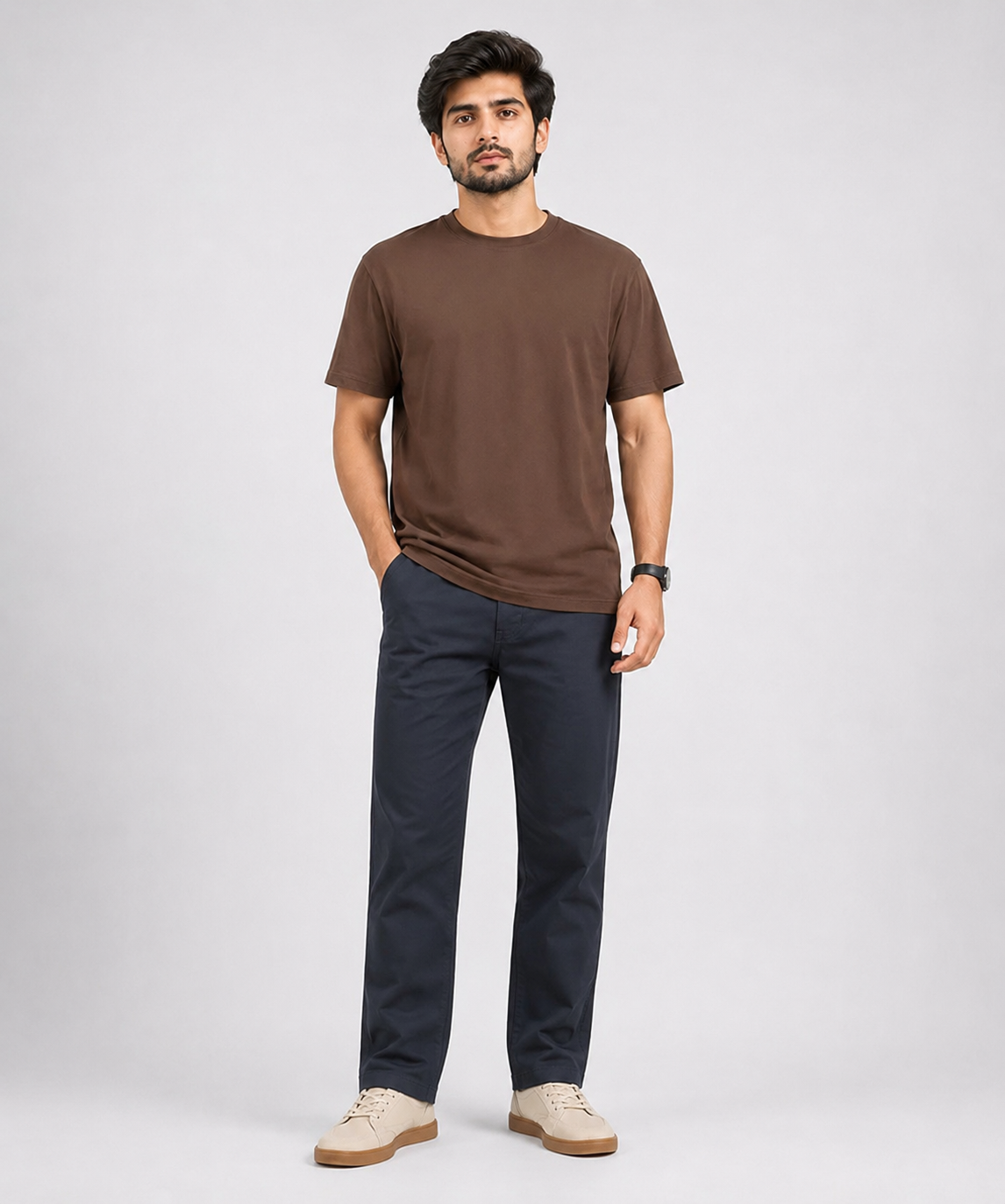 Men's Chino Straight Fit- Navy CP-0551