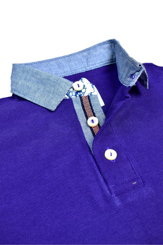 Boys Polo BTS-0343 PURPLE