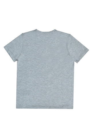 BOYS T-SHIRT BTS-0346 L-GREY