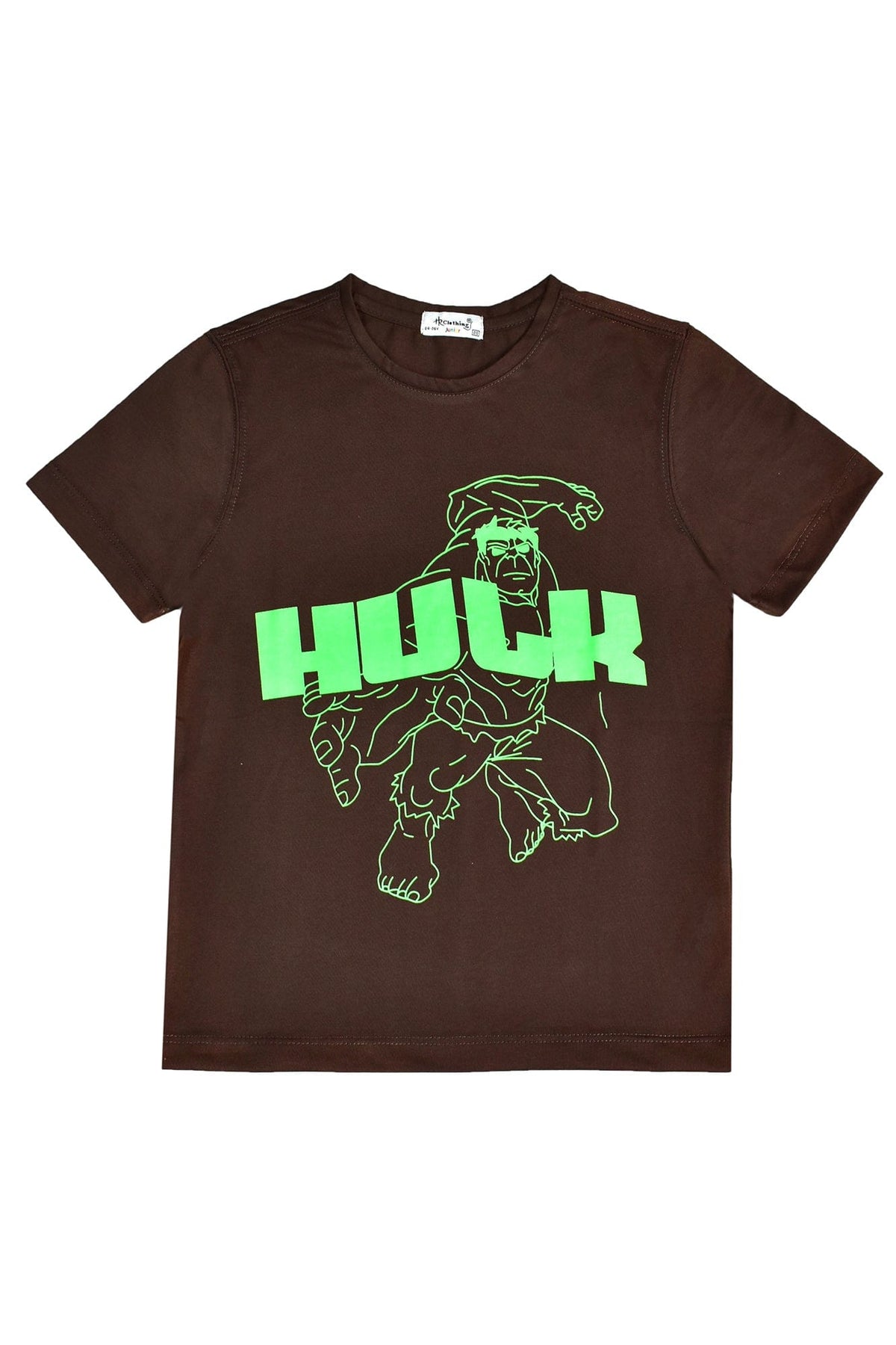 BOYS T-SHIRT BTS-0346 D-BROWN