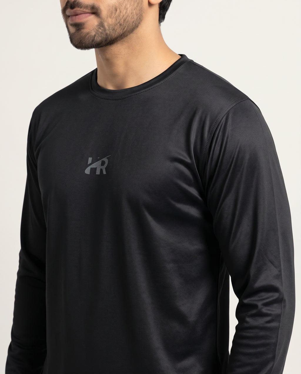 HR Clothing Men’s Black Full-Sleeves T-Shirt – TSH-6842