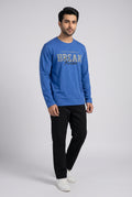 HR Clothing Men’s Blue Full-Sleeves T-Shirt – TSH-6734
