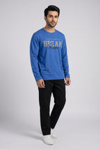 HR Clothing Men’s Blue Full-Sleeves T-Shirt – TSH-6734