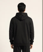 HR Clothing Men's Printed Hoodie - Black - Tsh-5996