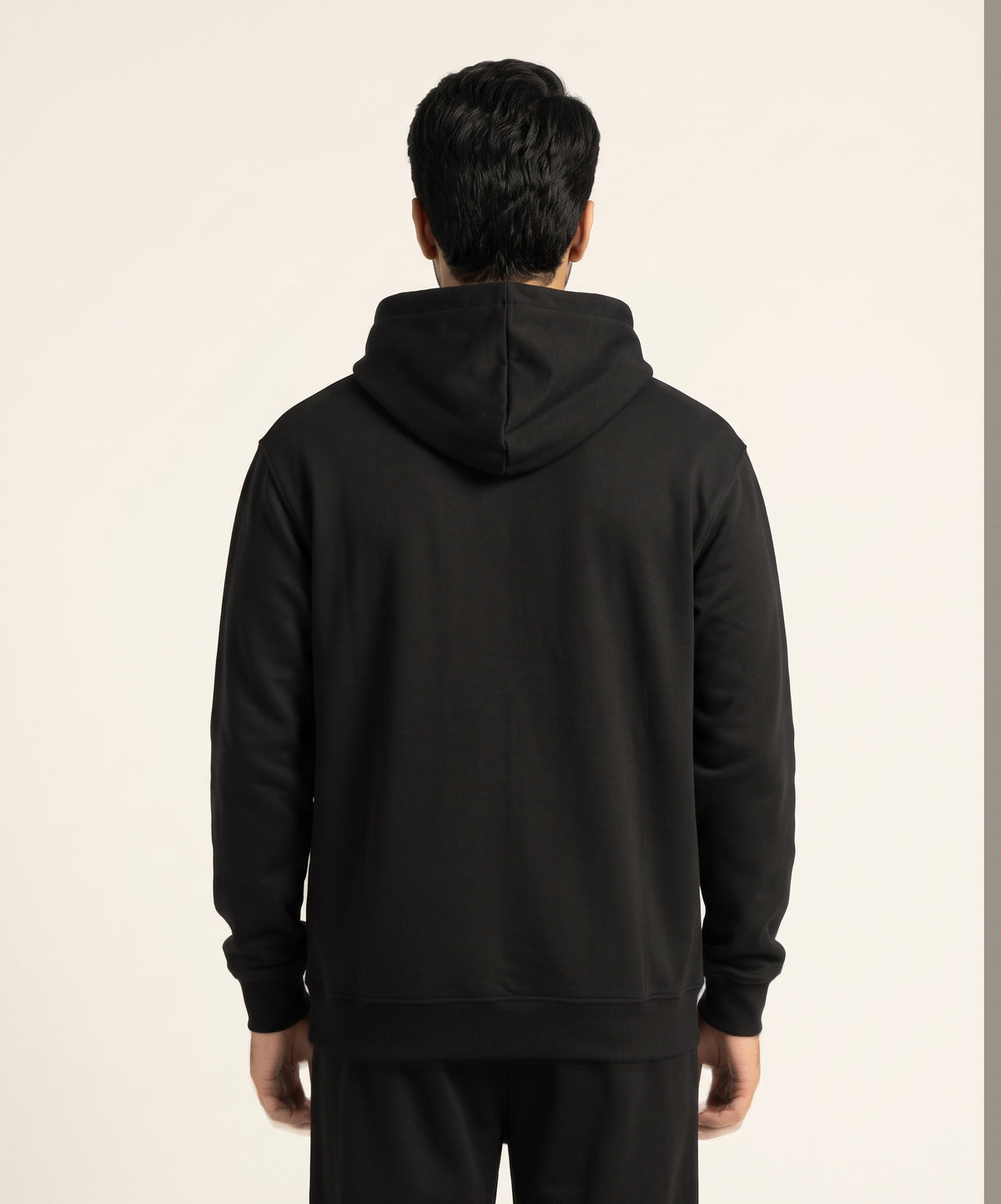 HR Clothing Men's Printed Hoodie - Black - Tsh-5996
