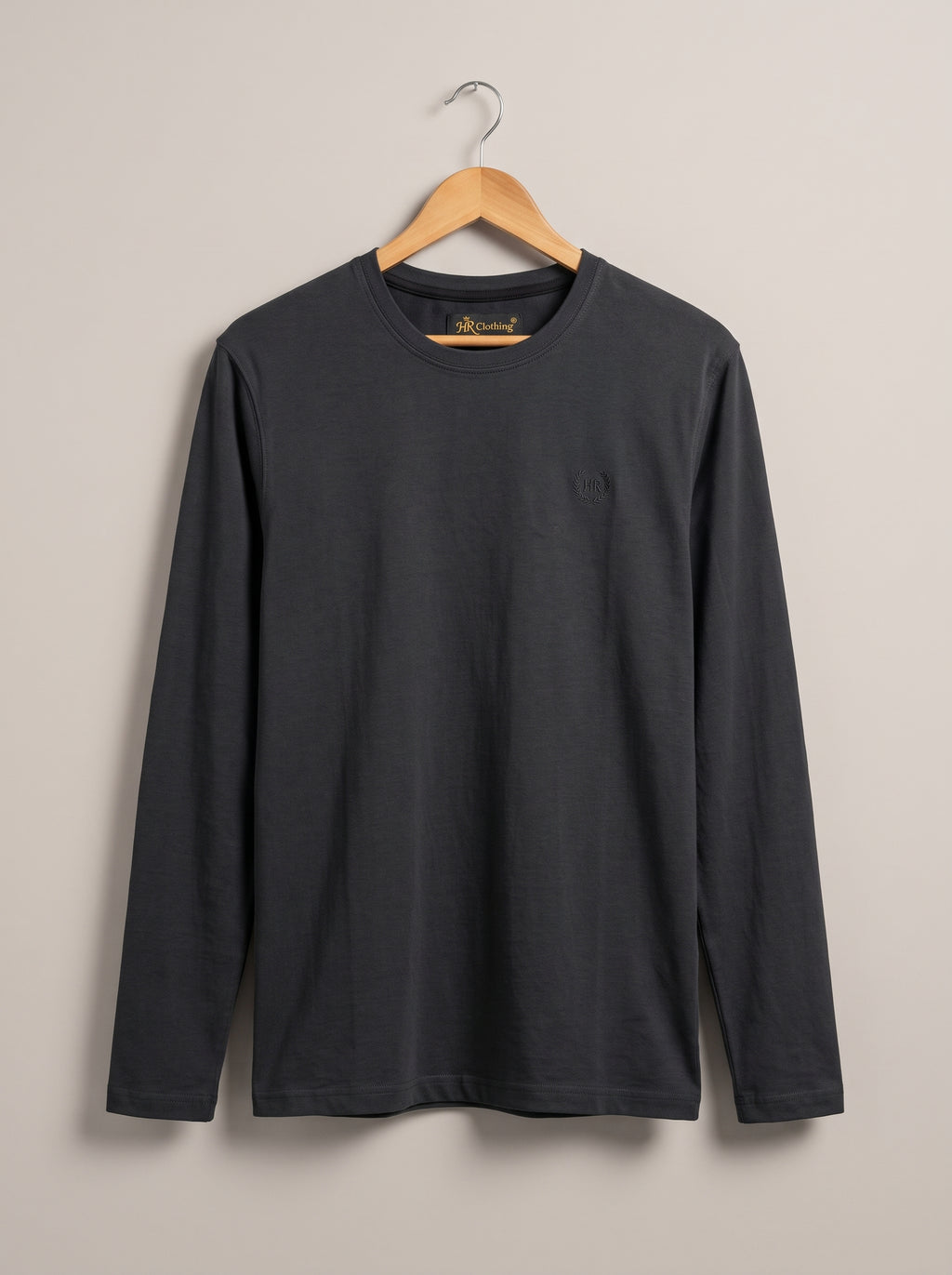 HR Clothing Men’s Black Full-Sleeves T-Shirt – TSH-5545
