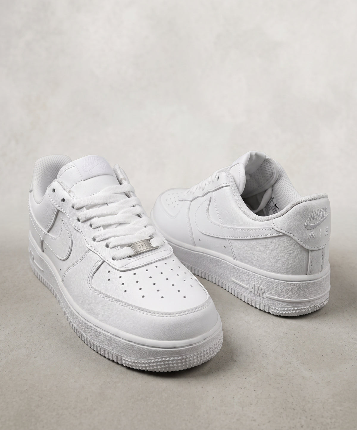 Low-Top Casual Sneakers White Fw-0178