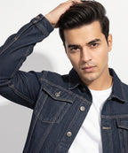 Men's Denim Jacket - Navy JK-0448