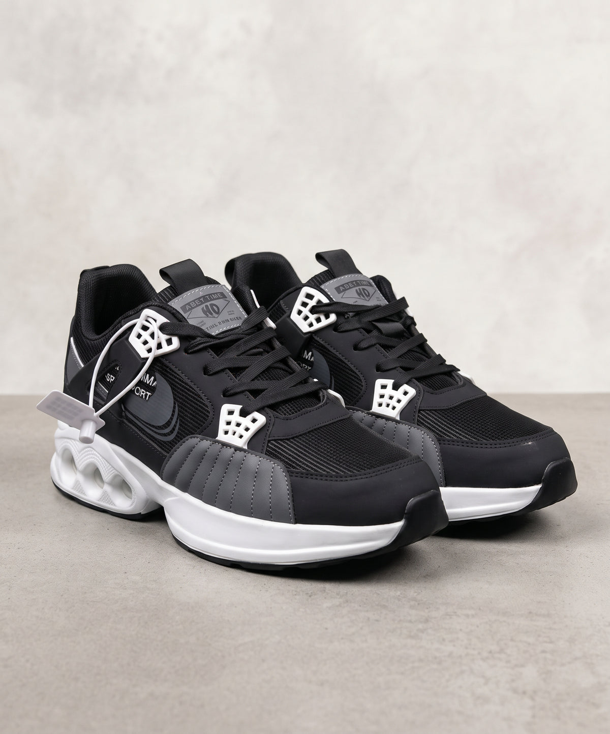 Chunky Running Sneakers Fw-0166 Black
