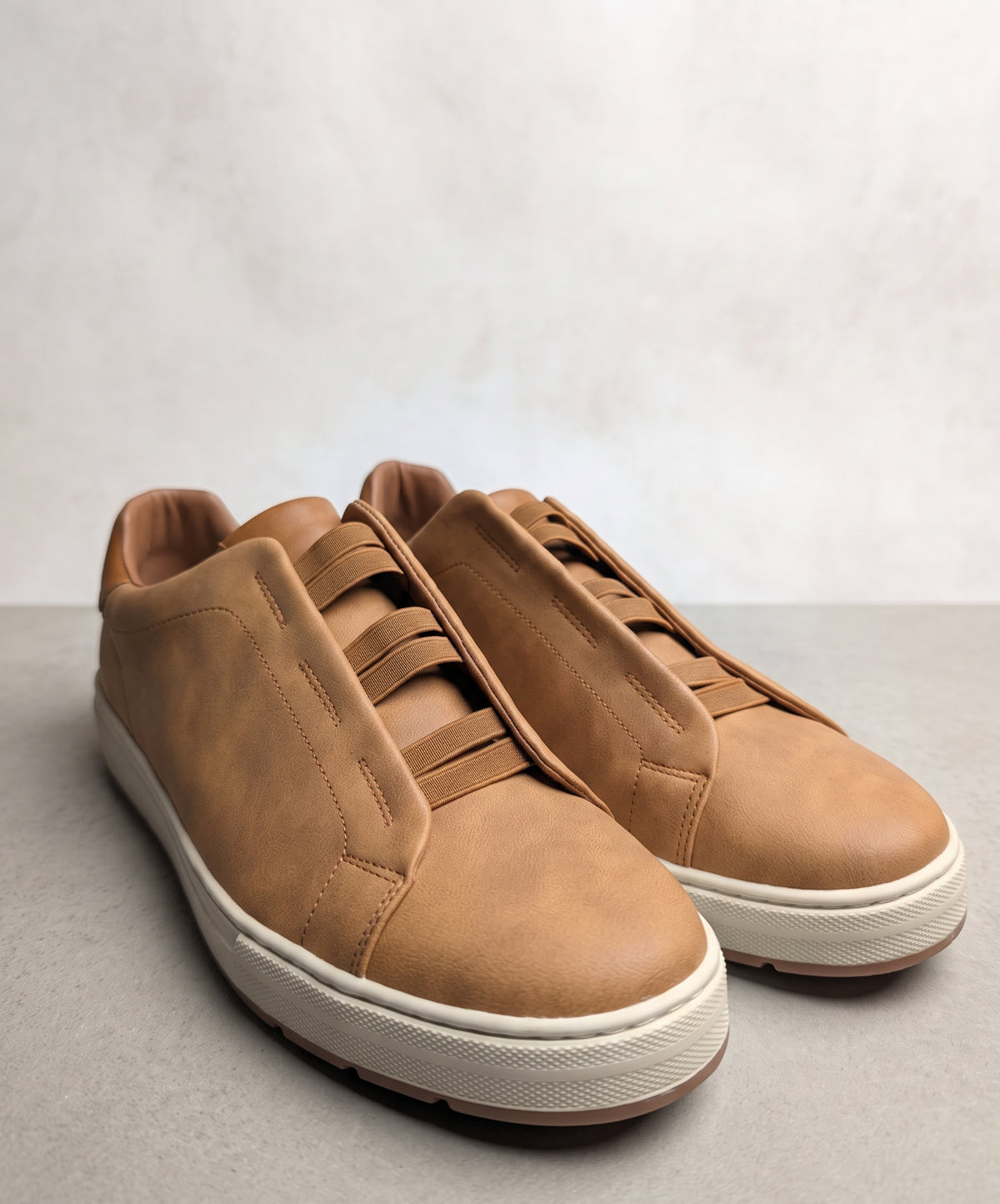 Slip-On Casual Sneakers Fw-0167 Brown