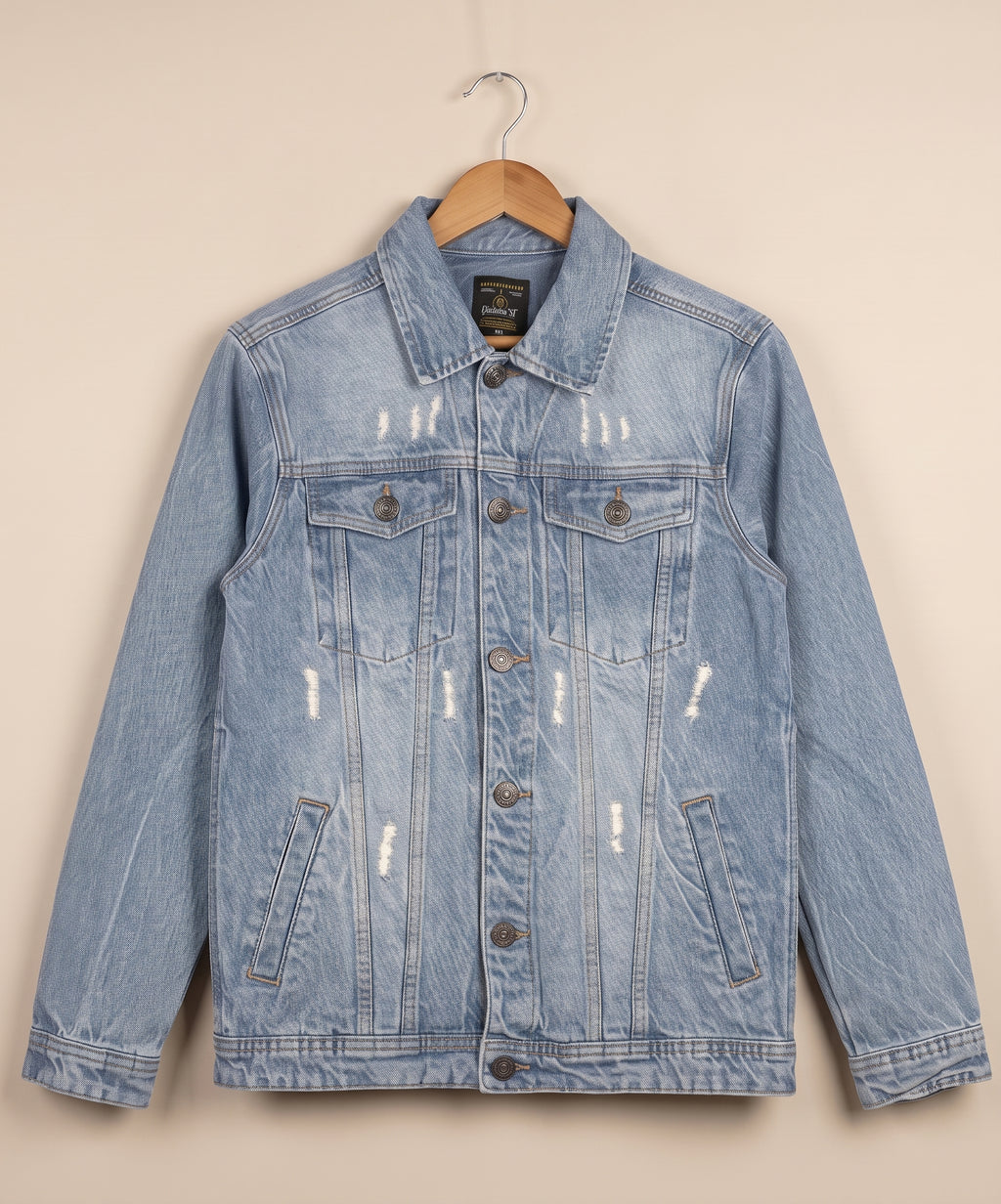 Men's Denim Jacket - L Blue JK-0449