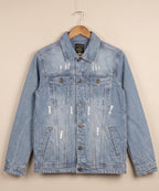 Men's Denim Jacket - L Blue JK-0449