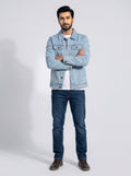 Men's Denim Jacket - Ice-Blue JK-0414