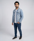 Men's Denim Jacket - L Blue JK-0449