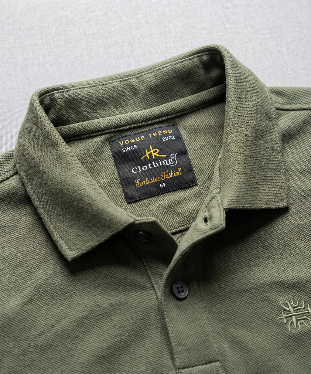 Men's Green Casual Half Sleeve Shirt – SHC-2070