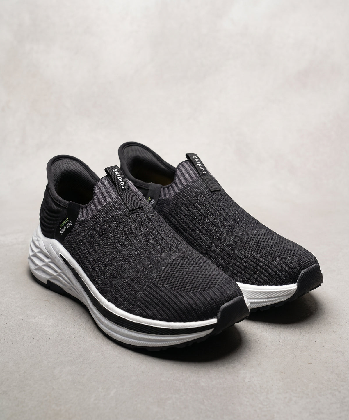 Knit Running Sneakers Fw-0162 Black