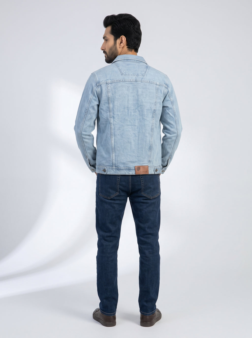 Men's Denim Jacket - Ice-Blue JK-0414