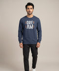 HR Clothing Men’s Navy Full-Sleeves T-Shirt – TSH-5613