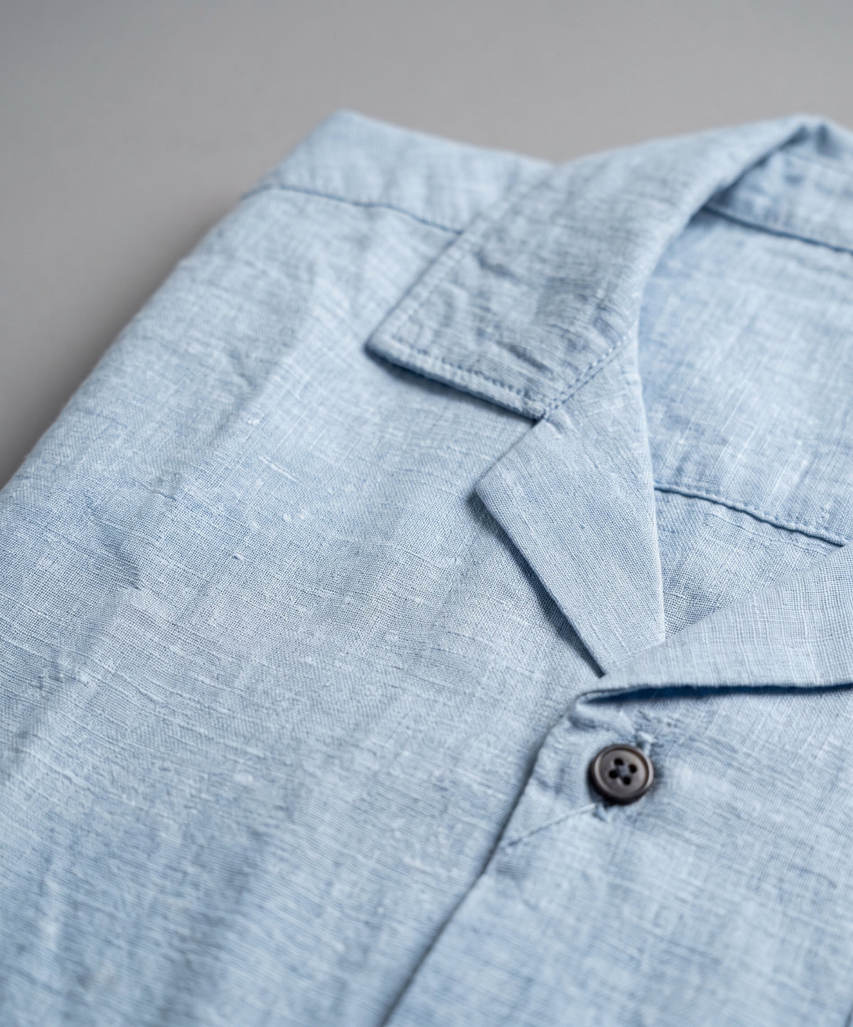 Men's Linen Shirt Full-Sleeves - Sky-Texture Shc-3101 (ORG-H)