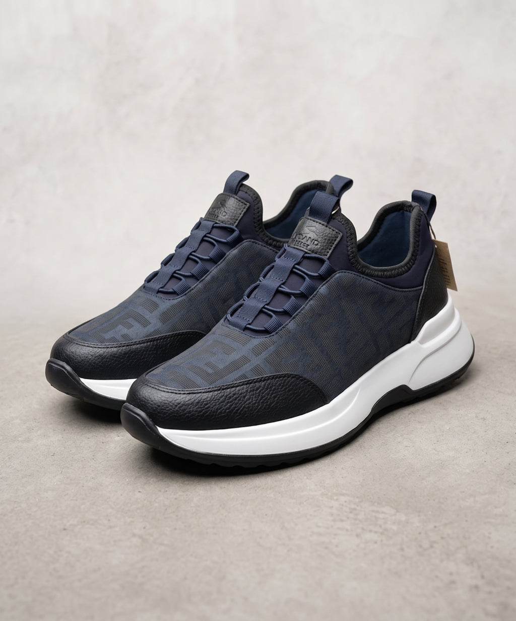 Slip-On Casual Sneakers Fw-0165 Navy