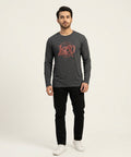 HR Clothing Men’s Grey Full-Sleeves T-Shirt – TSH-5602