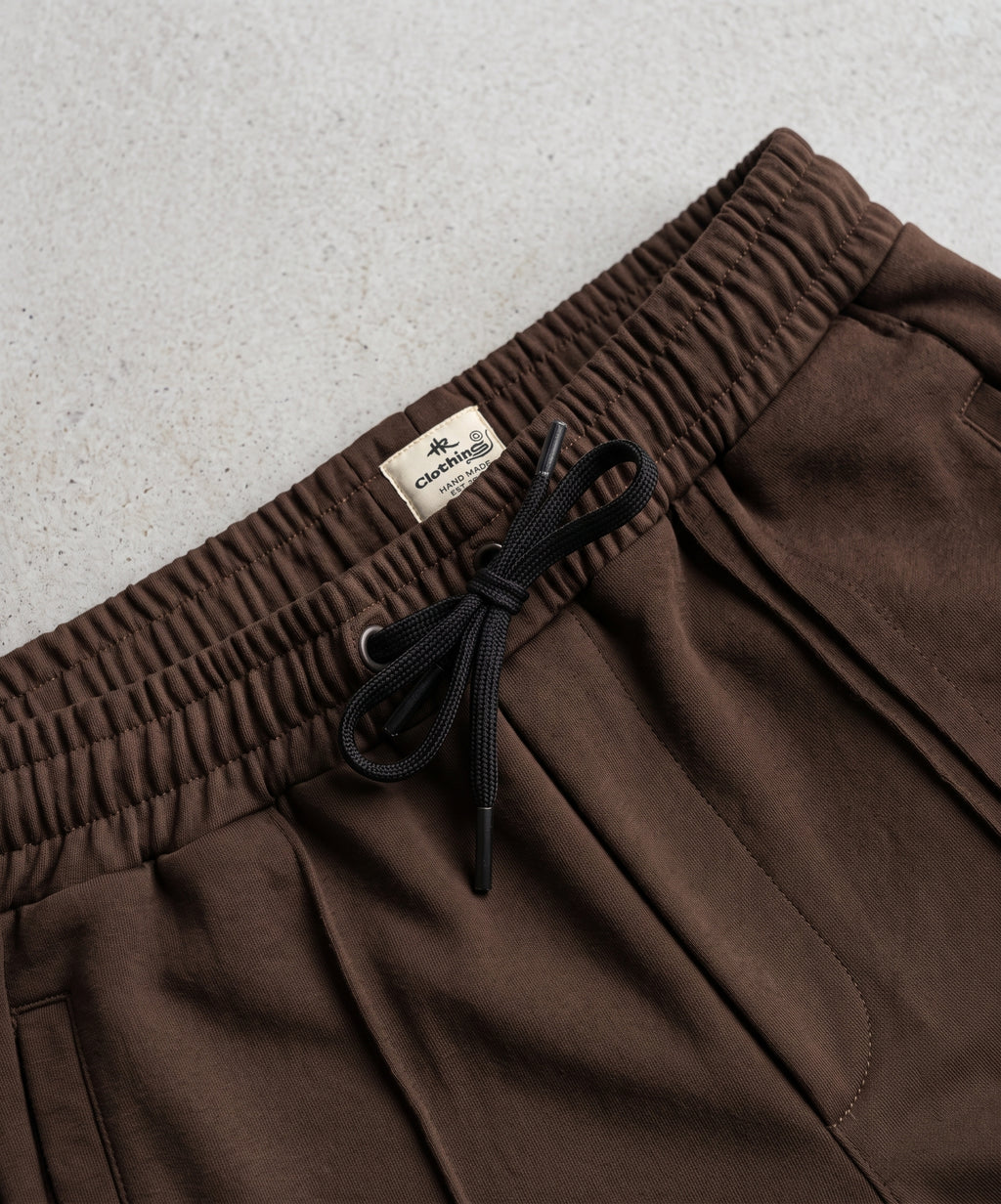 Men’s Terry Smart Baggy Trouser– LWR-0721 Coffee
