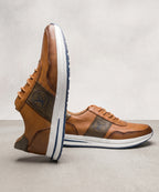 Leather Casual Sneakers Fw-0171 Brown
