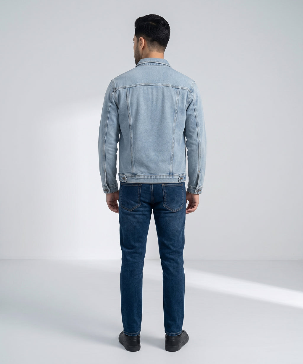 Men's Denim Jacket - Ice Blue JK-0453