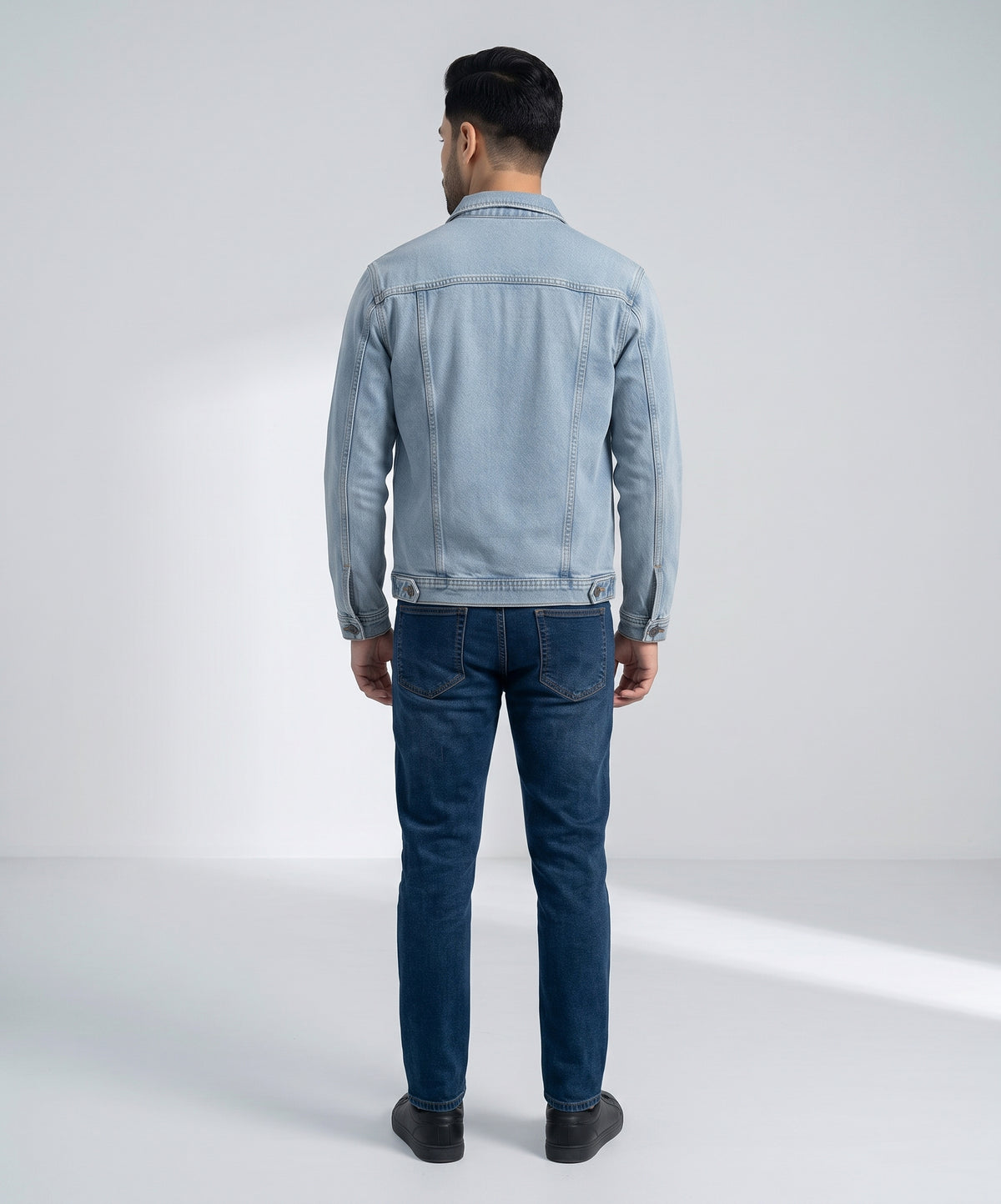 Men's Denim Jacket - Ice Blue JK-0453