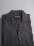 Men's Linen Shirt Full-Sleeves - D-Grey Shc-3101 (ORG-H)