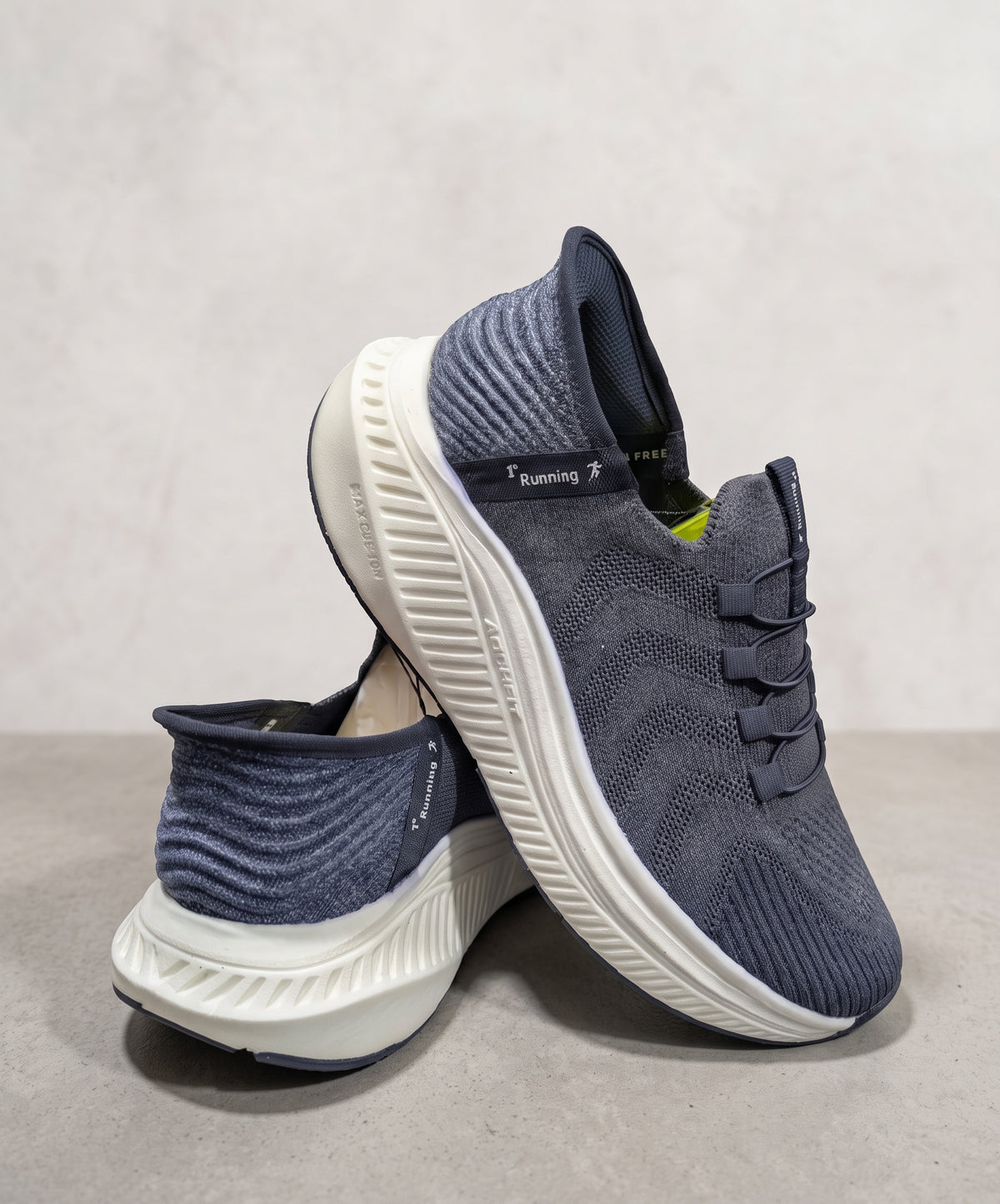 Knit Running Sneakers Fw-0169 Navy