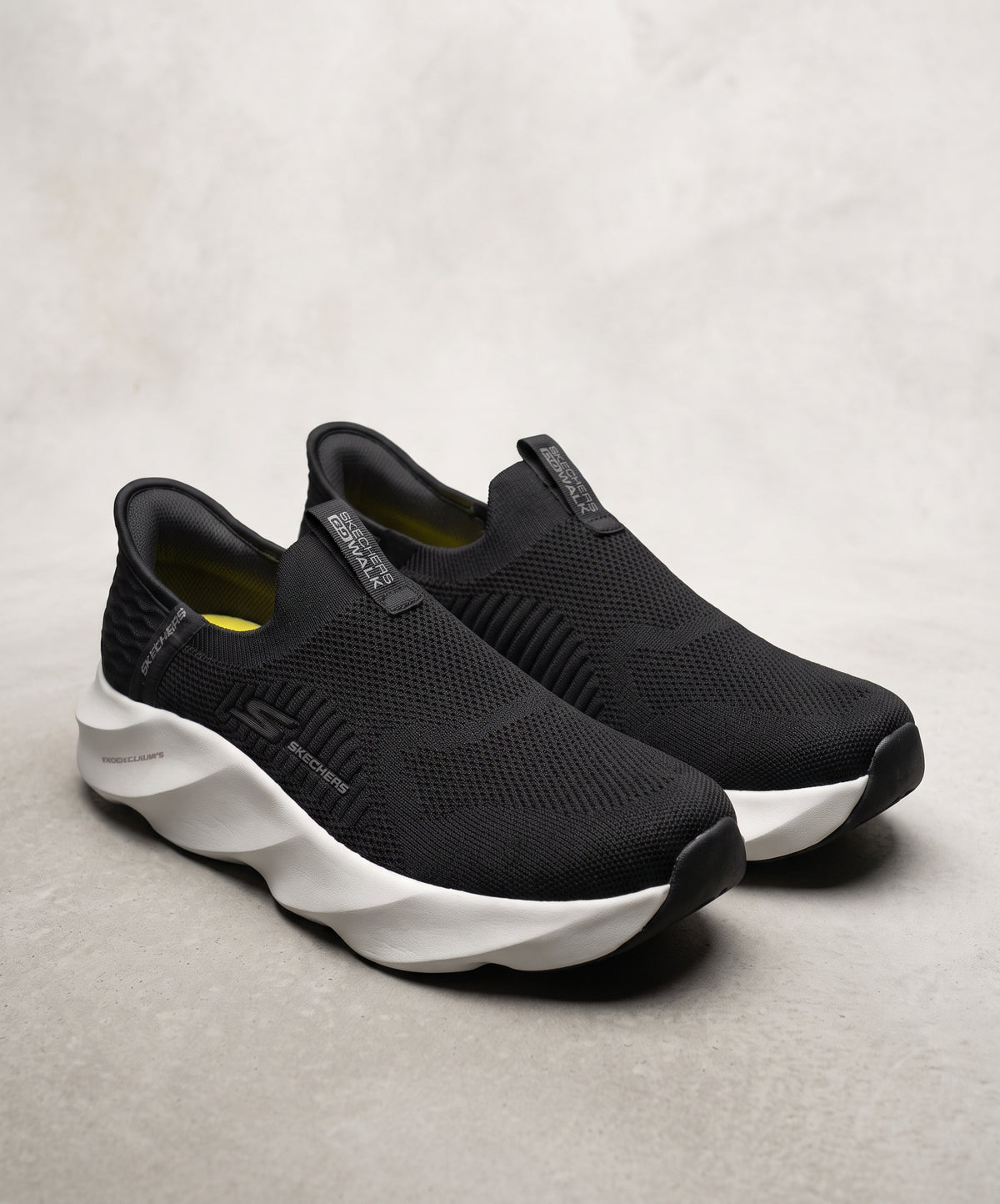 Knit Running Sneakers Fw-0179 Black