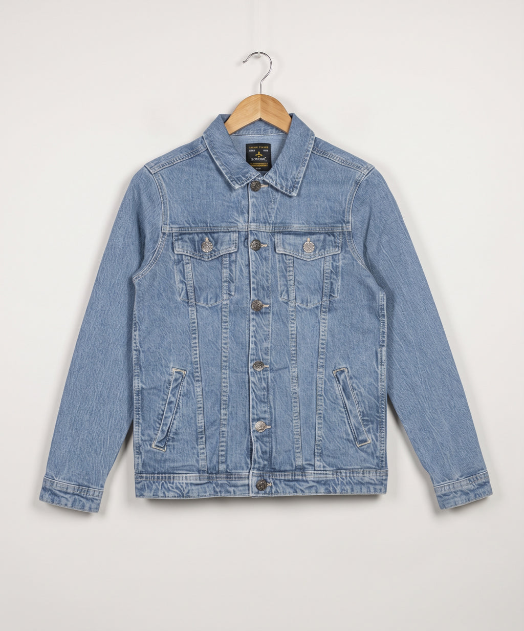 Men's Denim Jacket - L Blue JK-0452