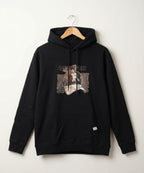 HR Clothing Men's Printed Hoodie - Black - Tsh-5996