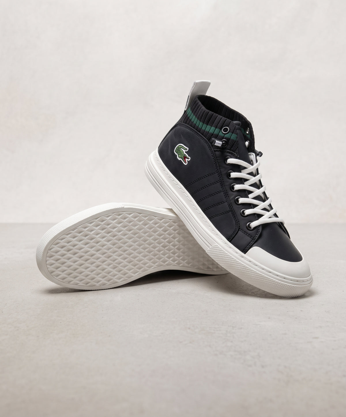 T-Clip Mid Casual Sneakers Fw-0160 Black