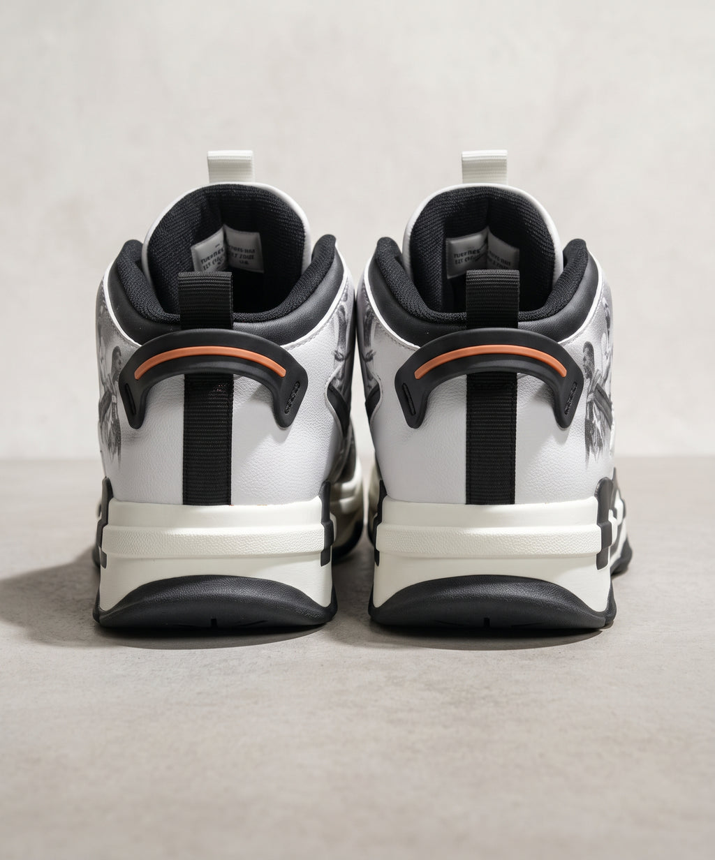 BasketBall Casual Sneakers Fw-0158 Black