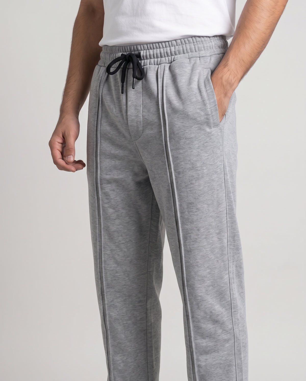Men’s Terry Smart Baggy Trouser– LWR-0721 Grey
