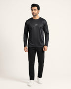 HR Clothing Men’s Black Full-Sleeves T-Shirt – TSH-6842
