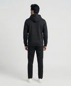 HR Clothing Men's Printed Hoodie - Black Tsh-5993