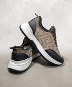 Slip-On Casual Sneakers Fw-0165 Khaki