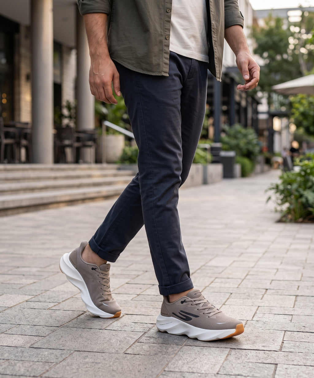 Running Sneakers Fw-0177 Khaki